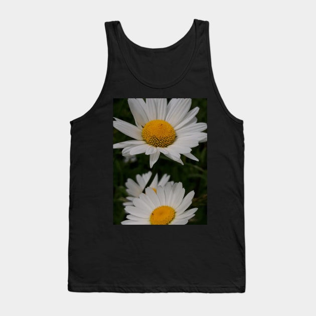 Ox-Eye Daisies Tank Top by Celtic Morrigan